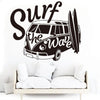 Sticker Surf Rétro