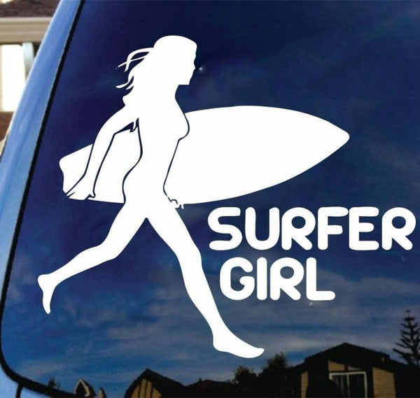 Sticker Surf - Surfer Girl (15 cm)