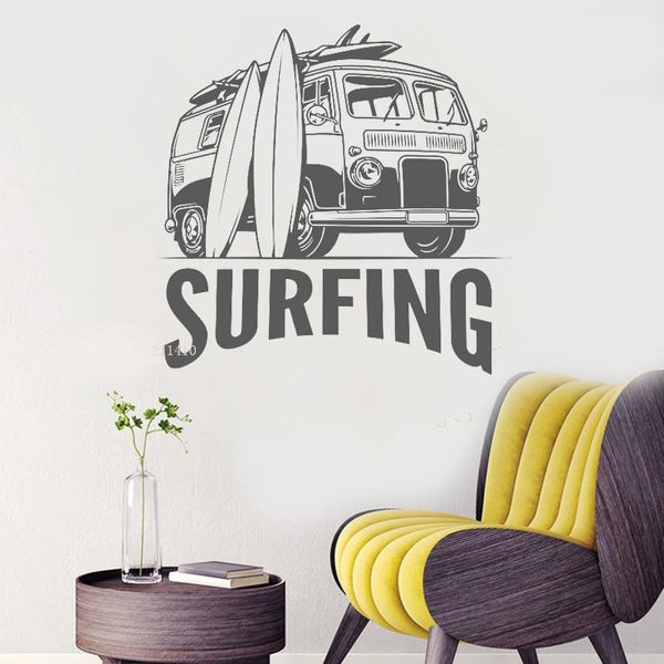 Sticker Surf - Van