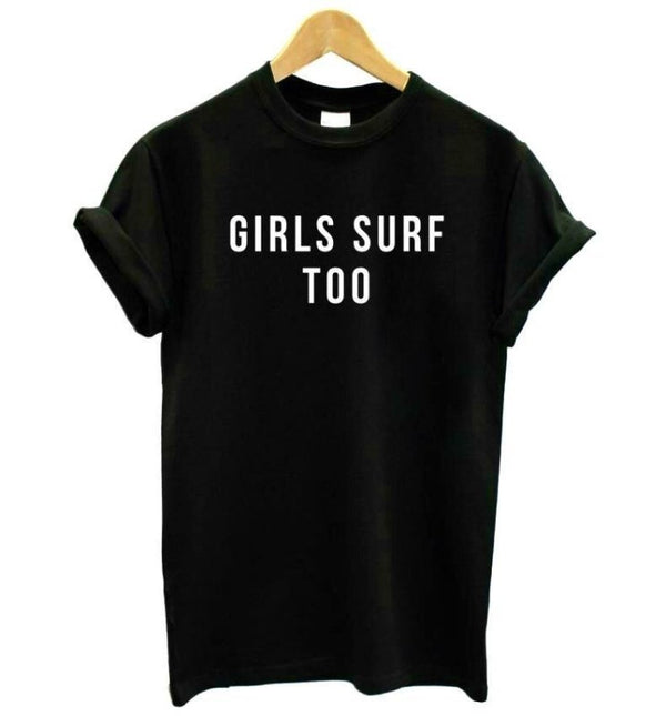 T-shirt Surf - Les Filles Surfent aussi
